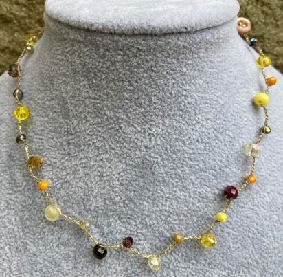 Collana Uncinetto Chakra Plesso Solare ( CPer120 )