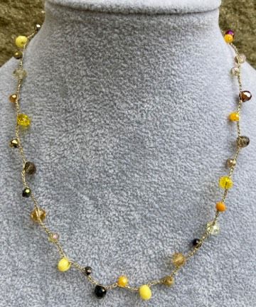 Collana Uncinetto Plesso Solare ( CPer124 )