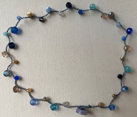 Collana Uncinetto Chakra Gola ( CPer201 )
