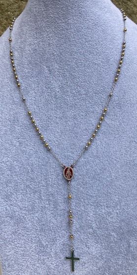 Collana Rosario Bicolore ( CAc31 )