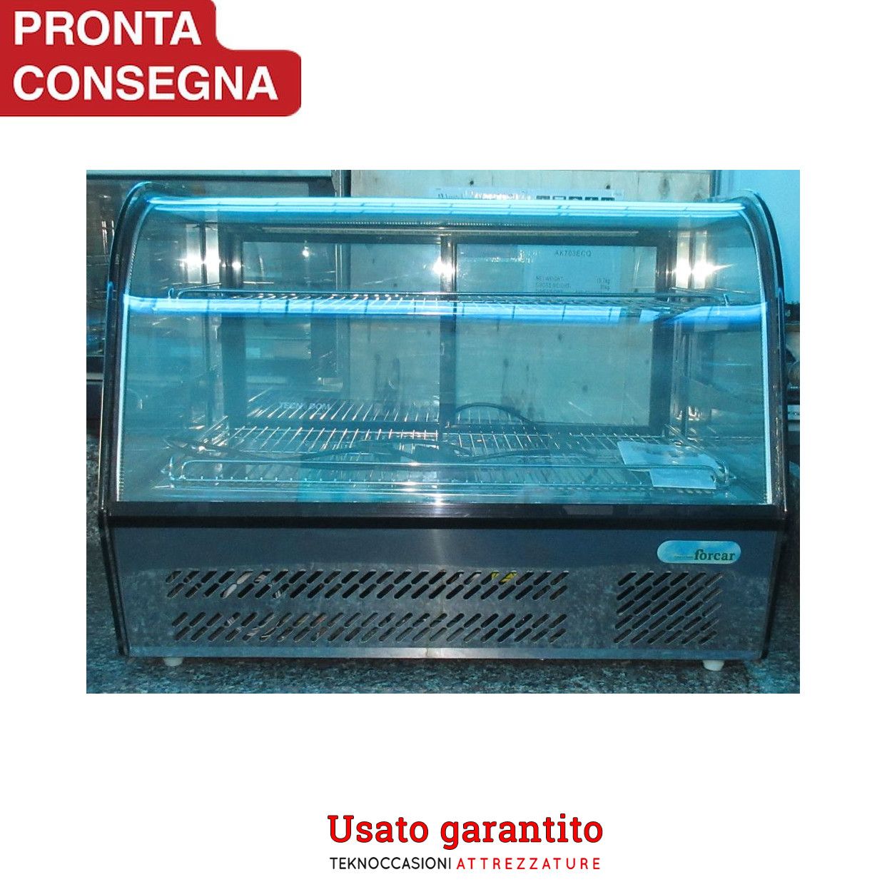 Vetrina da banco professionale refrigerata usato 