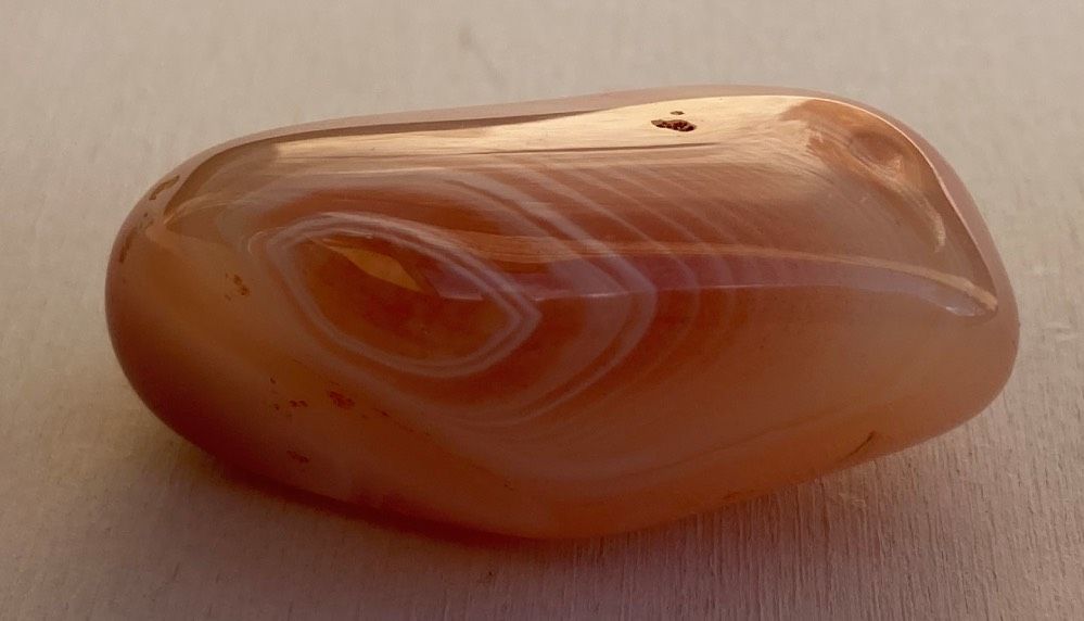 Pietra Agata Albicocca ( 7891/1 )