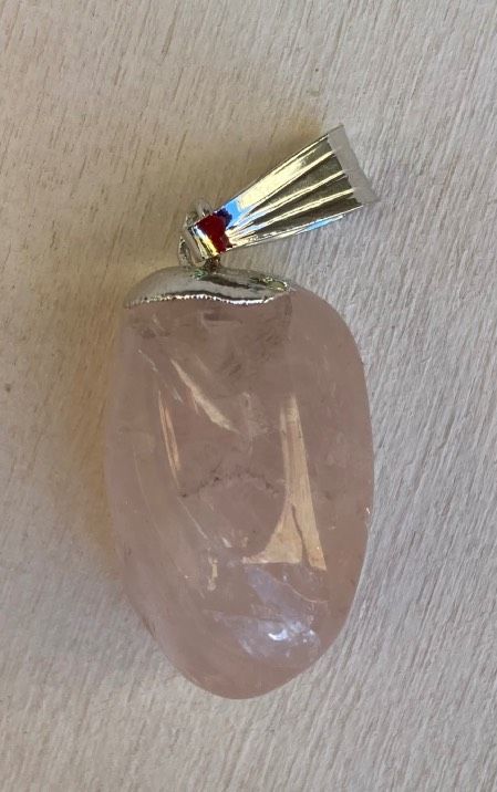 Ciondolo Quarzo Rosa ( 77133/3 )