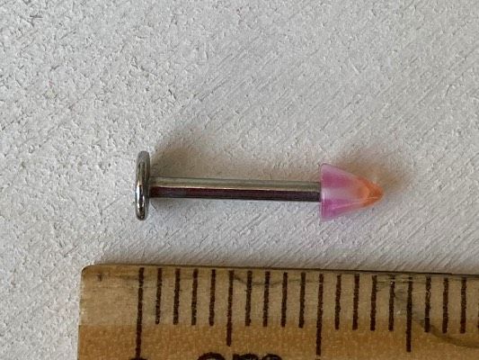 Piercing Labret Punta Bicolore ( PLab97 )
