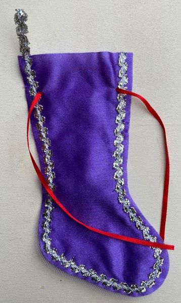 Calza Befana Viola ( NAdd26 )