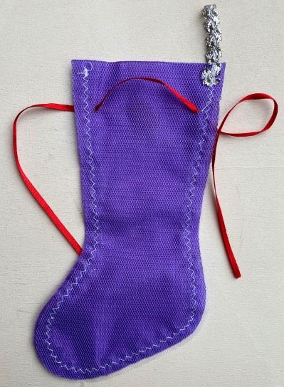 Calza Befana Viola ( NAdd26 )