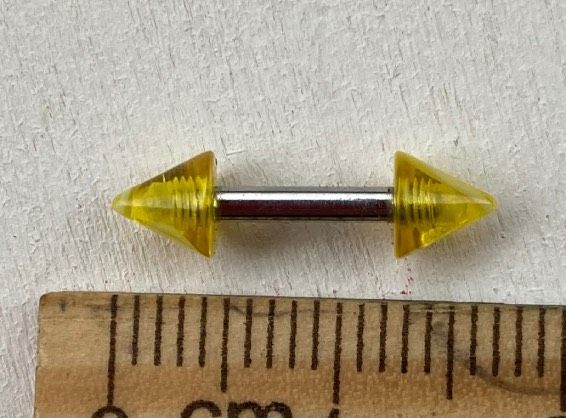 Piercing Nipple Punte Gialle ( PNip02 )