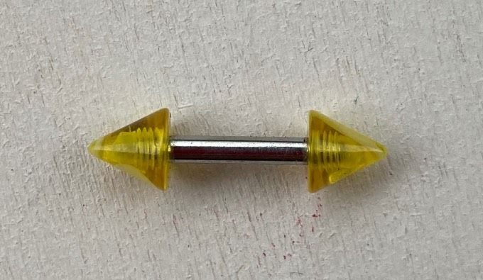 Piercing Nipple Punte Gialle ( PNip02 )