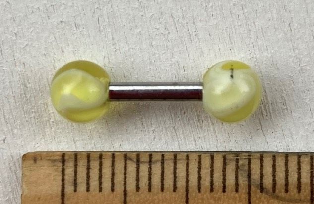 Piercing Nipple Giallo ( PNip03 )