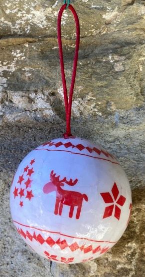 Pallina Albero di Natale Renne ( NAdd56 )