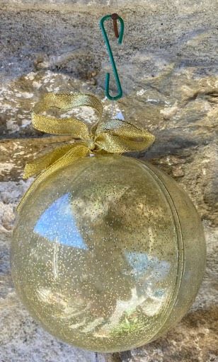 Pallina Glitter Albero di Natale ( NAdd73 )