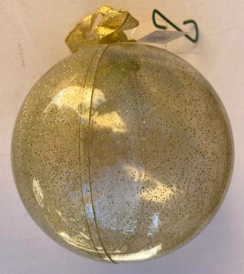 Pallina Glitter Albero di Natale ( NAdd73 )