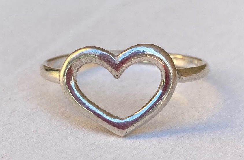 Anello Argento 925 Cuore ( AAr01 )