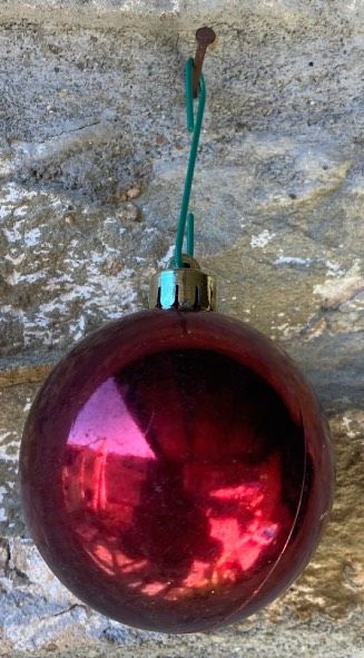 Pallina Rossa Natale ( NAdd154 )