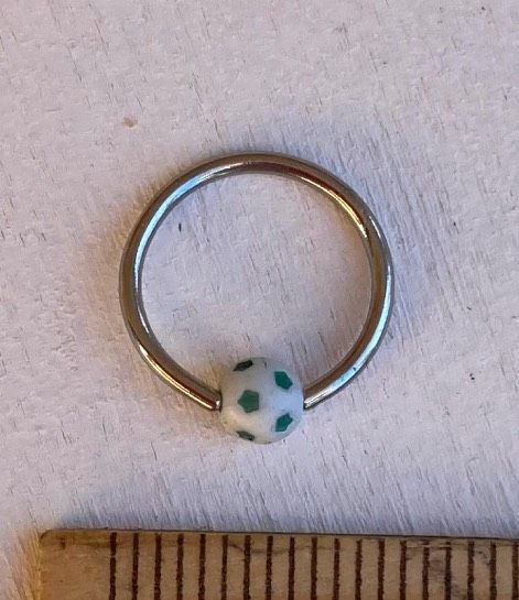 Piercing Nipple Anello Calcio ( PNip122 )