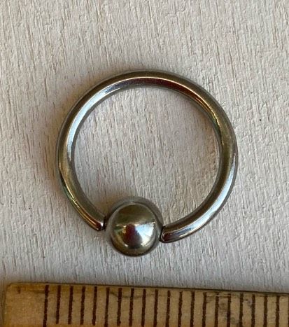 Piercing Nipple Anello Acciaio ( PNip130 )