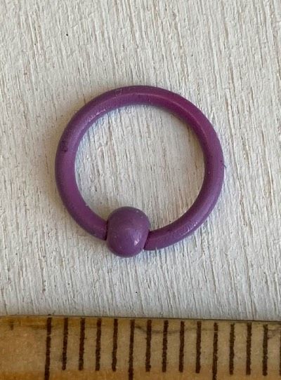 Piercing Nipple Anello Lilla ( PNip134 )