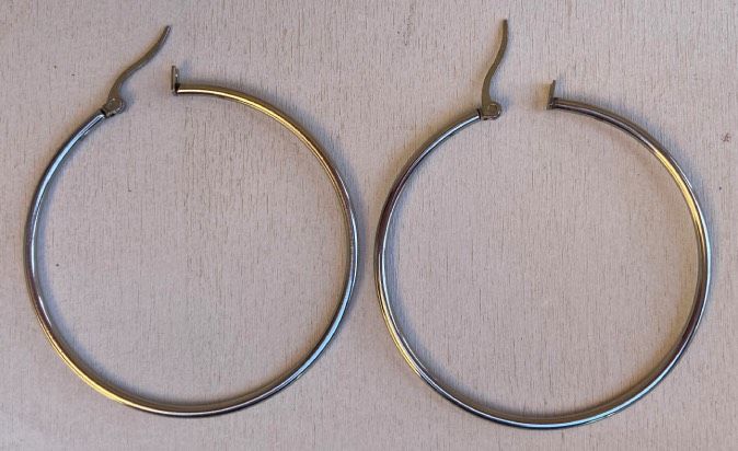 Orecchini Cerchio Acciaio ( OCe23 )