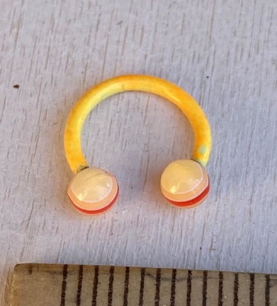 Piercing Septum Arancio ( PSe32 )