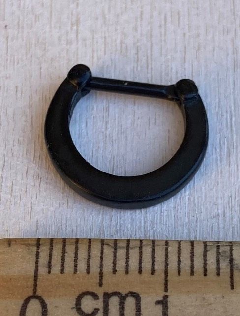 Piercing Septum Nero ( PSe46 )