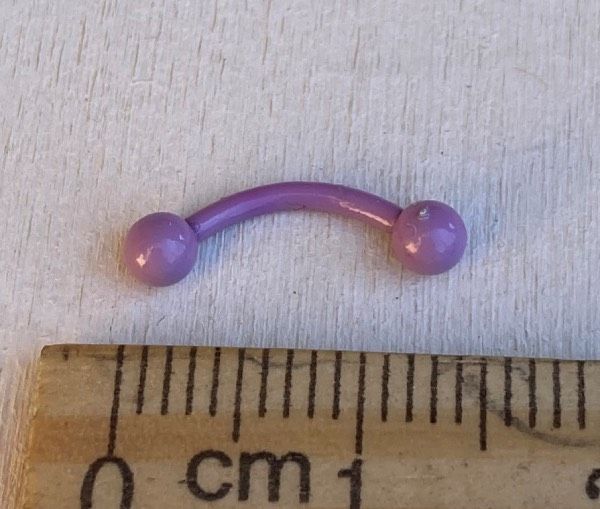Piercing Sopracciglio Viola ( Pso18 )