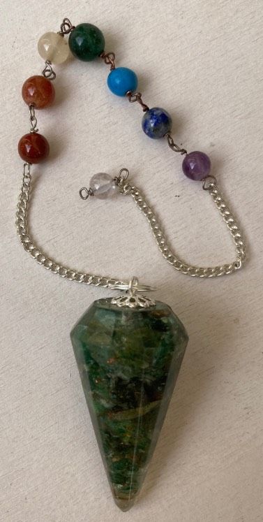 Pendolo Avventurina Orgonite ( OrgCp05 )