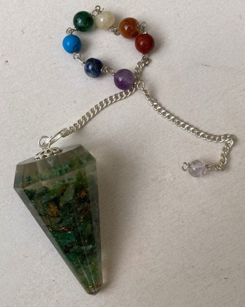 Pendolino Orgonite Avventurina ( OrgCp05/1 )