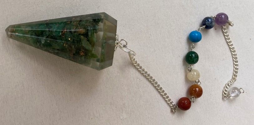 Pendolino Orgonite Avventurina ( OrgCp05/1 )