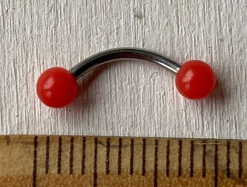 Piercing Sopracciglio Rosso ( PSo35 )