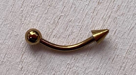 Piercing Sopracciglio Dorato ( PSo49 )