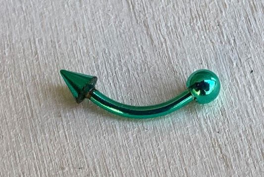 Piercing Sopracciglio Verde ( PSo64 )