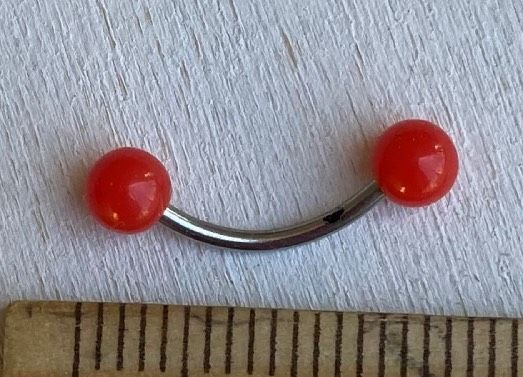 Piercing Sopracciglio Rosso ( PSo75 )