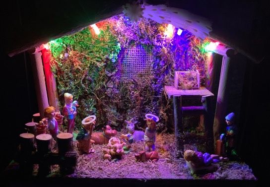 Presepe Capanna Kinder Vintage ( NPre25 )