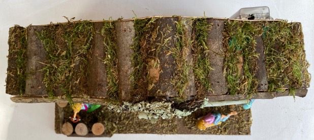 Presepe Capanna Kinder Vintage ( NPre25 )