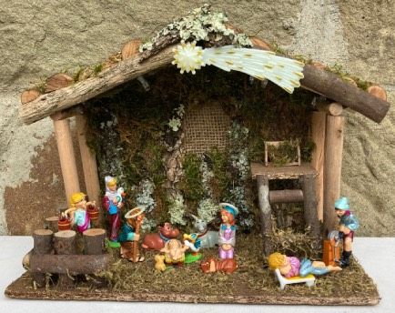 Presepe Capanna Kinder Vintage ( NPre25 )