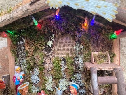 Presepe Capanna Kinder Vintage ( NPre25 )