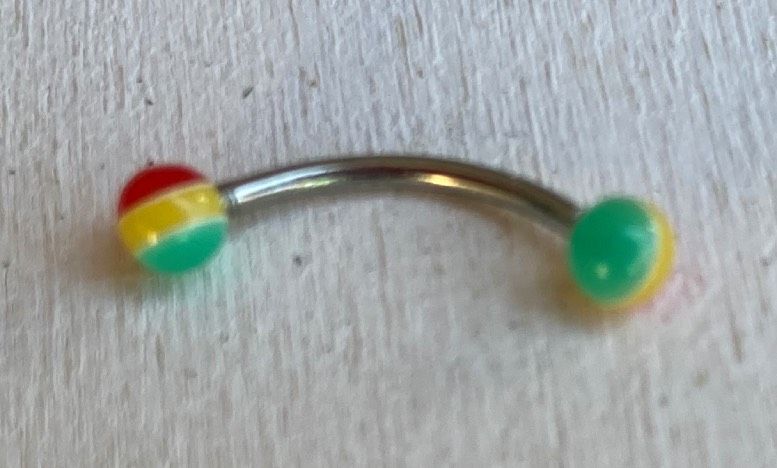 Piercing Sopracciglio Jamaica ( PSo83 )