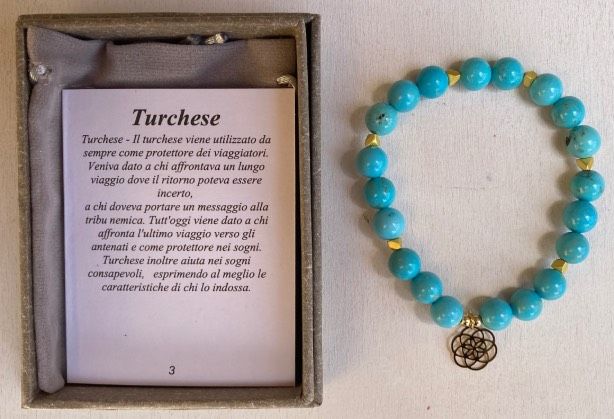 Braccialetto Turchese ( BTur84 )