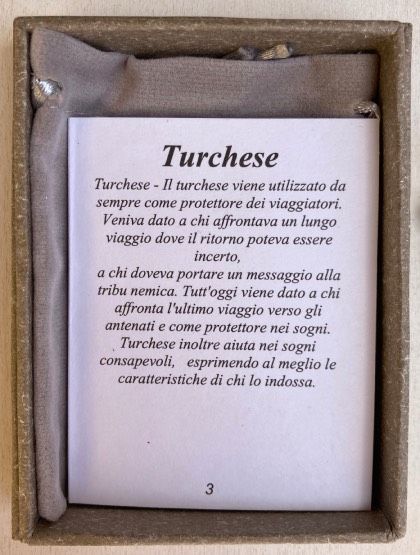 Braccialetto Turchese ( BTur84 )