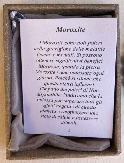 Braccialetto Moroxite ( BMor01 )