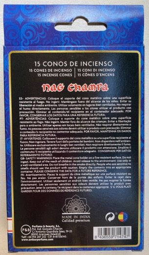 Incenso Coni Nag Champa ( Amb14 )