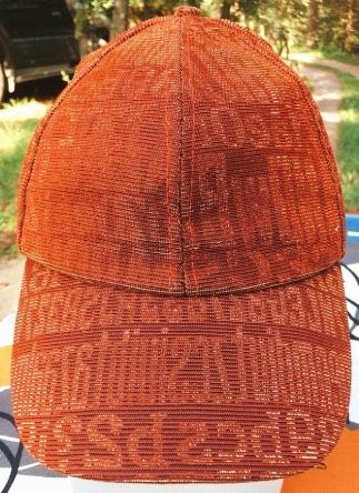 Cappellino Baseball Rosso e Oro ( Cap33 )