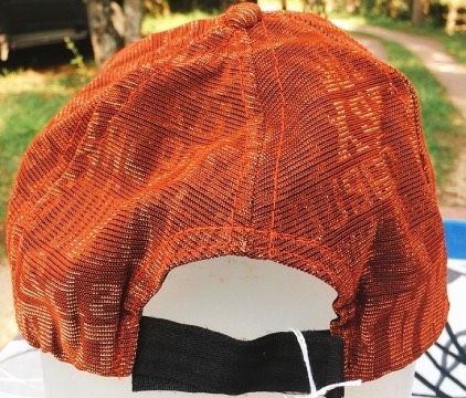 Cappellino Baseball Rosso e Oro ( Cap33 )