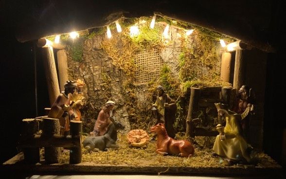 Presepe Capanna Legno ( NPre87 )