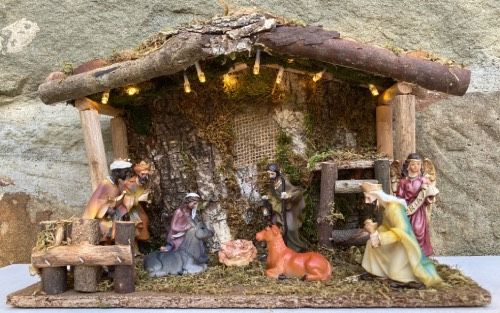Presepe Capanna Legno ( NPre87 )