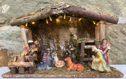 Presepe Capanna Legno ( NPre87 )