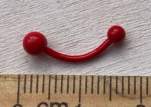 Piercing curvo Rosso ( PSo90 )
