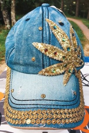 Cappellino Jeans Foglia ( Cap36 )