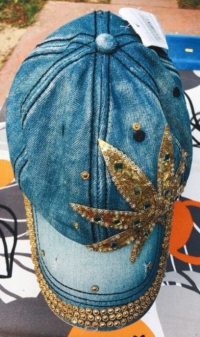Cappellino Jeans Foglia ( Cap36 )