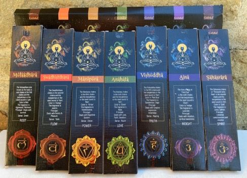 Incenso Bastoncini 7 Chakra Collection ( Gol73 )